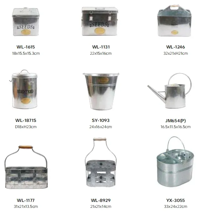 Metal Bucket & Watering Can Series