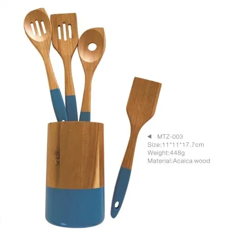 Utensil Holder — Wood