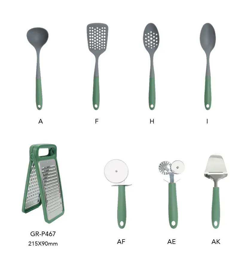 Utensil Set — Green