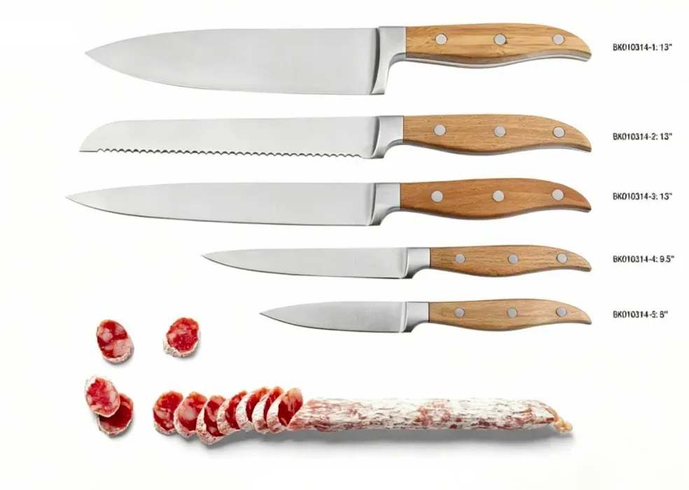 Knife Set — Black 7pc