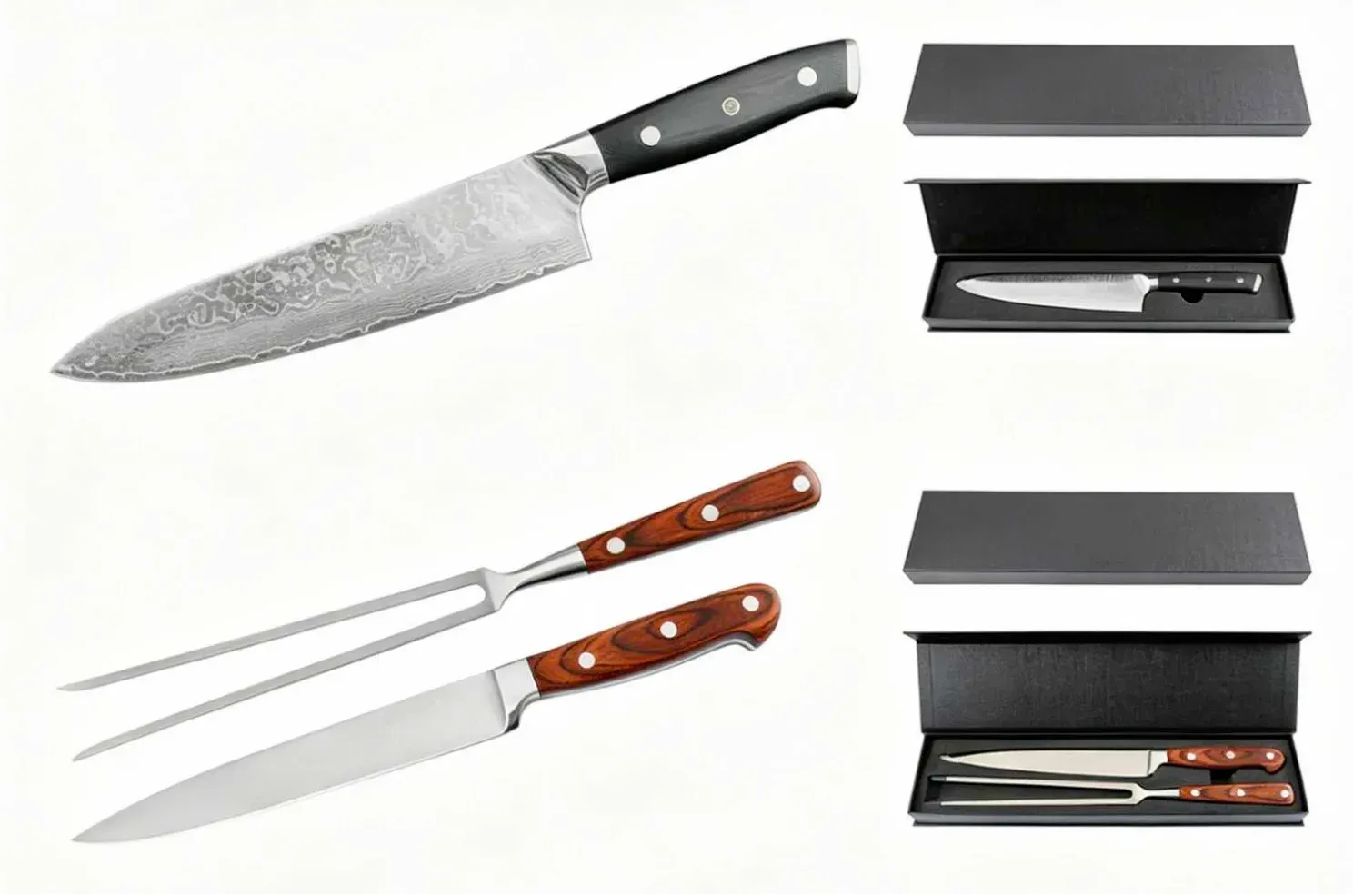 Knife Set — Colorful Handle