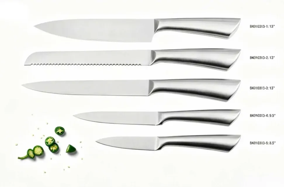 Knife Set — Wood Handle