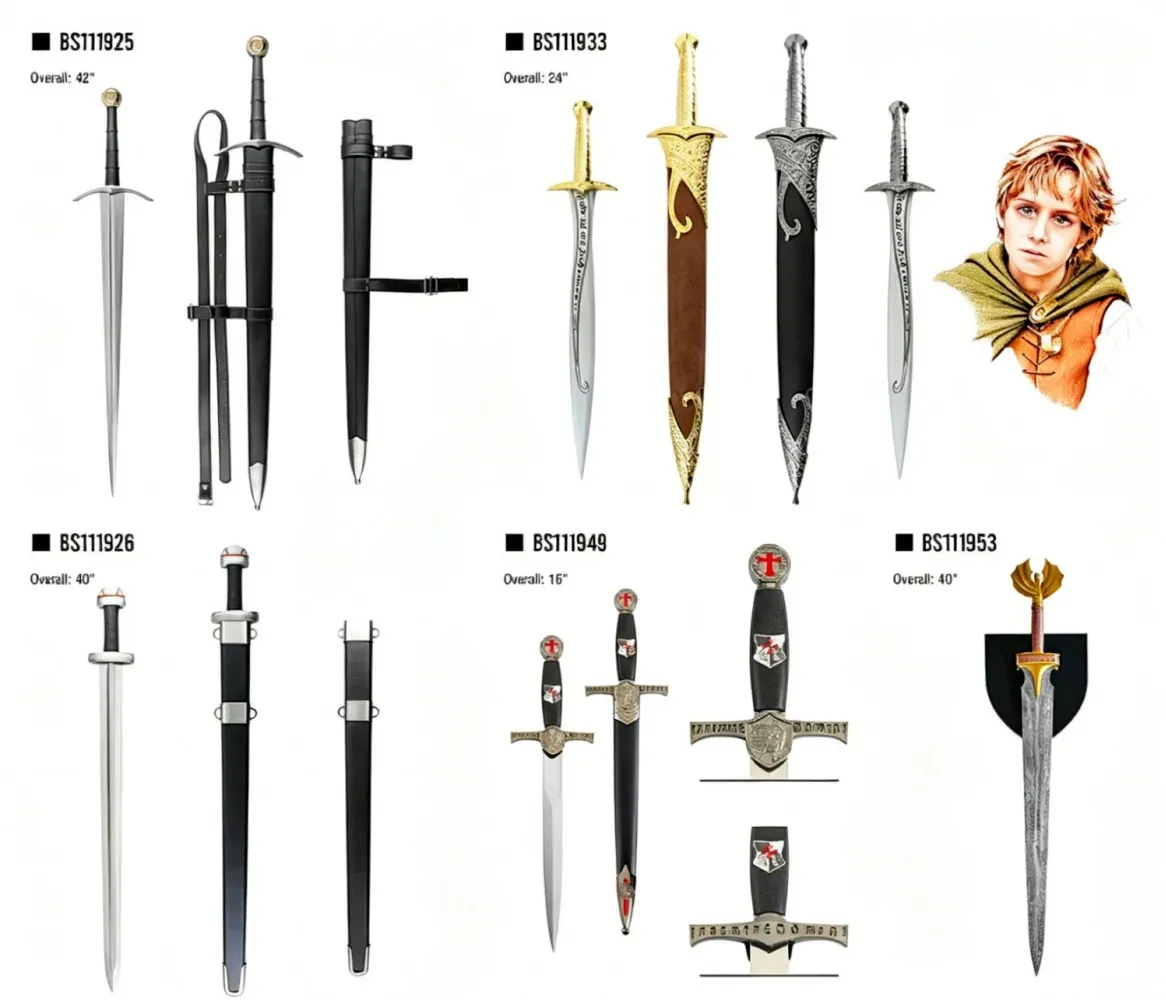 Fixed Blade Sword & Dagger Set