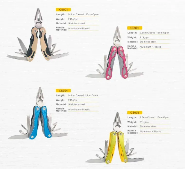 Multitool Pliers — Colorful